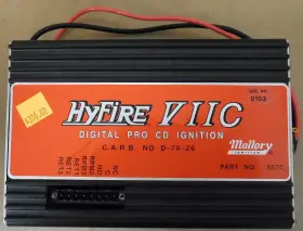 667c Mallory Hyfire Viic Digital Pro Cd Ignition Box 3 Limiters And Retards Blk