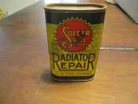 C5-51 Mapco Ignition Parts 6759 Solder Seal Radiator Repair Part No. Specialty Co. Tin Container