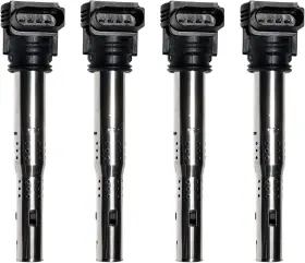 Dq-50117 Mas Set Of 4 Ignition Coil Pack Compatible With Audi Volkswagen A3 A4