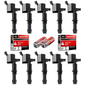 Dq50101d Mas Sp515 10pk Set Of 10 Straight Boot Ignition Coil Pack Dg511 And Platinum