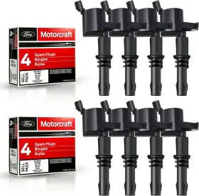 Dq50101d Mas Sp515 Set Of 8 Straight Boot Ignition Coil Pack Dg511 Motorcraft Platinum