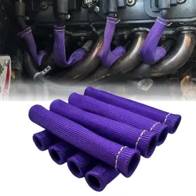 Mautemowing 996533760585 8 Pcs Spark Plug Heat Shield Sleeve 2500 Wire 6 Inche