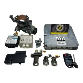 Bp6f-18-881g Mazda 01-02 Miata Mx5 Oem Ignition Key Set Ecu Pcm Manual Bp6f #1