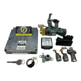 Bp7v-18-881d Mazda 04 Miata Mx5 Oem Ignition Key Set Ecu Pcm Manual Bp7v 2004 #1