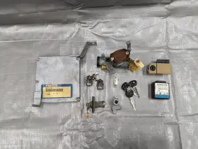 Btt3-18-881 Mazda 2001-2003 Miata Mx5 Oem Ignition Key Set Ecu Pcm Manual 01-03