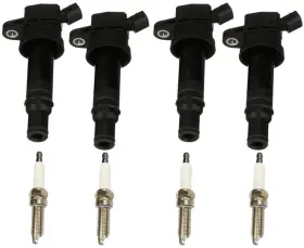 204420 Medallion Auto Parts 4 Direct Ignition Coil And Spark Plugs For Hyundai Veloster 1.6l Turbo 2013-2015
