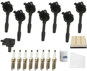 7805-1179 Medallion Auto Parts For Ford F-150 5.0l 2018-2021 Ignition Coils Iridium Spark Plugs Tune Up Kit