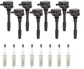 7805-1182 Medallion Auto Parts For Ford Mustang 5.2l 2020 2021 2022 Direct Ignition Coils And Oe Spark Plugs