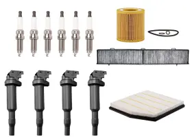 7805-6254 Medallion Auto Parts For Bmw X1 3.0l 2011 2012 2015 Direct Ignition Coils Spark Plug Tune Up Kit