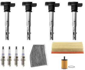 7805-6554 Medallion Auto Parts For Audi A3 Diesel 2.0l 2010-2013 Direct Ignition Coils Spark Plugs And Filters