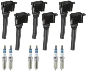 Sp539x Medallion Auto Parts Sp539 6 Direct Ignition Coil And Motorcraft Spark Plugs For Ford Fusion 1.5l 2014-2020