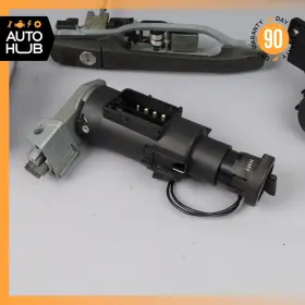 0175458732 Mercedes-benz 96-97 R129 Sl500 Steering Ignition Switch Trunk Door Lock Key Set Oem #3