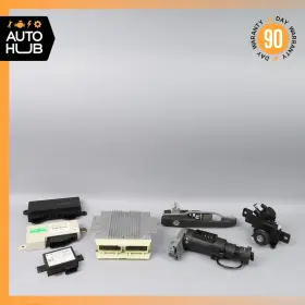0175458732 Mercedes-benz 96-97 R129 Sl500 Steering Ignition Switch Trunk Door Lock Key Set Oem