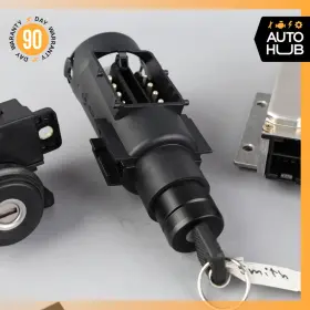 0245456132 Mercedes-benz 99-02 R129 Sl500 Steering Ignition Switch Trunk Door Lock Key Set Oem #3