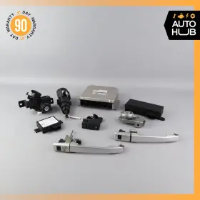 0245456132 Mercedes-benz 99-02 R129 Sl500 Steering Ignition Switch Trunk Door Lock Key Set Oem