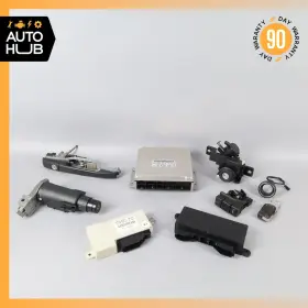 0295453432 Mercedes-benz 99-02 R129 Sl500 Steering Ignition Switch Trunk Door Lock Key Set Oem