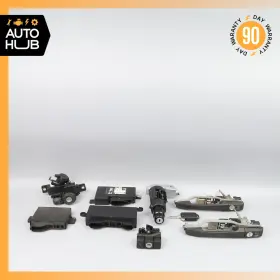 1294600504 Mercedes-benz 90-95 R129 Sl320 500sl Steering Ignition Switch Trunk Door Lock Key Set #2