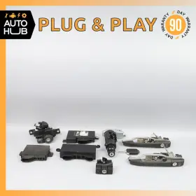 1294600504 Mercedes-benz 90-95 R129 Sl320 500sl Steering Ignition Switch Trunk Door Lock Key Set