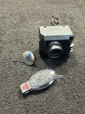 2129055200 Mercedes-benz 2010-2016 E350 E550 Glk350 Cls500 Ignition Switch Module With Key Oem