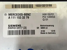 A1111533279 Mercedes-benz 2004 R170 Slk230 Ignition Key Ecu Immobilizer Engine Computer #2