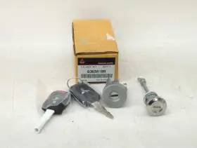 6370c117 Mitsubishi 6369a109 New Oem Ignition Switch Key Fob Set 2017-2024 Mirage G4 Kit