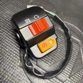 Mgbt50a1 Mmg 11736 Right Side Rh Starter Switch For Scooters 50cc - 4 Wires/pin Connector