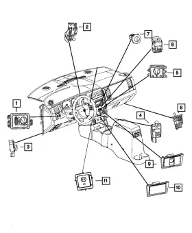 56049838ac Mopar Genuine Ignition - Switch
