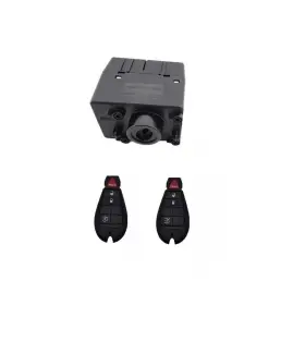 68066848ae Mopar New Oem Ignition Switch Node 2008-2010 Grand Cherokee Commander 2 Fobs