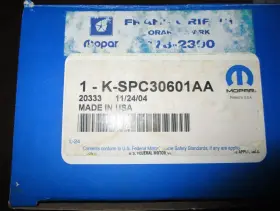 Spc30601aa Mopar New Oem Ignition Tune-up Kit Dodge Chrysler 3.0l 1997-2000