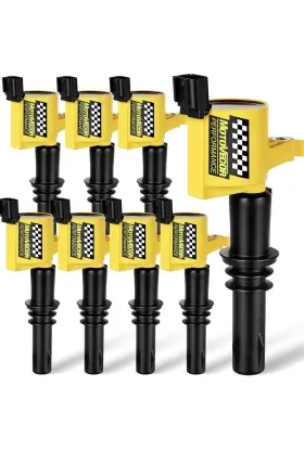 1011-1008 Motovecor High Performance Ford Ignition Coil Pack Set - 8 Extra 15% Energy For