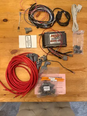 31229-65303 Msd 6al-2 Programmable Ignition Box And Super Conductor Wires