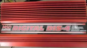 12-18v Msd 6215 Digital Dis-4 Ignition 2 Limiters And 1 Retard 470v Red #2