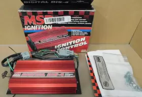 12-18v Msd 6215 Digital Dis-4 Ignition 2 Limiters And 1 Retard 470v Red
