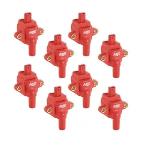 82838 Msd Set Of 8 Ignition Coils For F350 Truck F250 Ford F-350 Super Duty