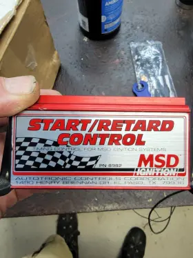 8982 Msd Ignition Timing Controller Programmable Start Retard Chip Style