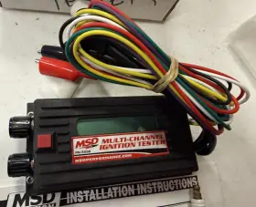 8996 Msd #8996 # Multi-channel Ignition Tester 1 - 4 Channel New In Box