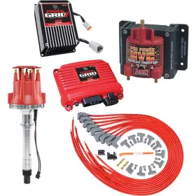 7730k1 Msd Ignition Power Grid System Kit Small Block Chevy And Big