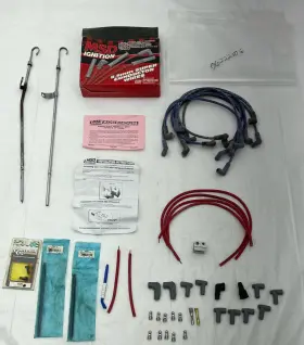 4605 Msd Ignition Super Conductor Wires Lot Of 8.5 Mm Dipstick Tubes 3/8 Push Rod Competition Cam Lock