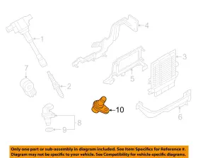 237311ca0b Nissan Oem 09-19 Fx50 Electrical Ignition System-crnkshft Sensor