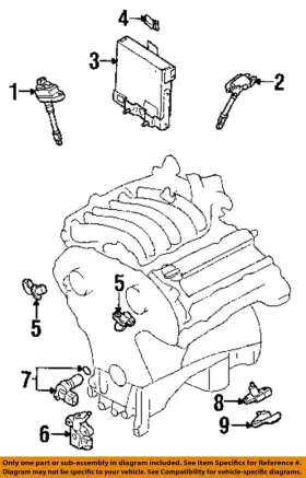 237312y510 Nissan Oem 01-03 Pathfinder Ignition System-camshaft Sensor