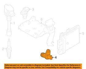 23731ja00c Nissan Oem 07-20 Altima Electrical Ignition System-crnkshft Sensor
