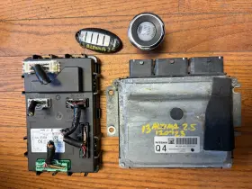 Mec300-001 Oem Factory 2013 Nissan Altima 2.5l Ecm Engine Computer A1 Bcm Push Start Fob