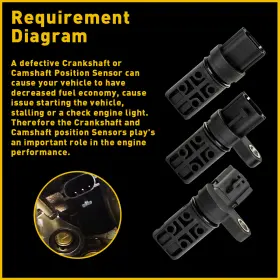 Xpd-cgq-29841 Oxilam For Nissan 350z Altima Frontier Maxima Murano Crankshaft Position Sensor Parts A #3