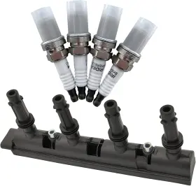 01010067 Oyeauto Uf669 Ignition Coil And 1675 Iridium Spark Plugs Set Of 4pcs Compatible With