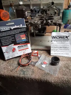 9ml-181 Pertronix Ignitor Ii Mallory 25 &26 Series Dual Point Distributer