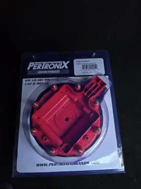 D4011 Pertronix Hei Distr Cap And Rotor Kit Red