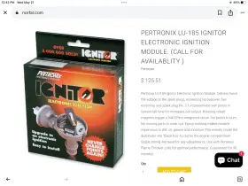 Ul185 Pertronix Triumpg Stag Ignitor New