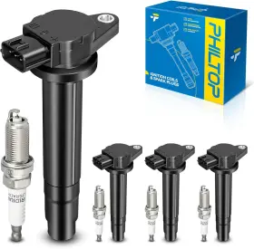 8059igc633jus Philtop Set Of 4 Ignition Coil Pack And Iridium Spark Plugs Uf326 Ngk4 6240