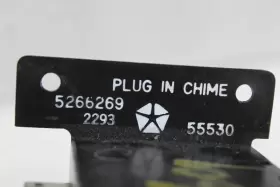 5266269 Plymouth 1989 1990 1991 1992 1993 1994 1995 Acclaim Plug In Chime #3