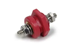 57-800 Quickcar Racing Products Stud Feed Thru Red